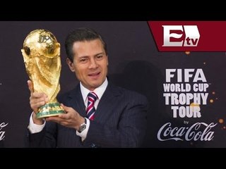 La Copa Mundial llega a los Pinos; Enrique  Peña Nieto confía en el TRI / Titulares de la noche