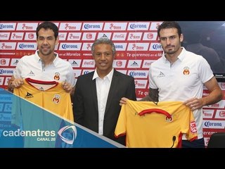Monarcas presesenta a Pablo Velázquez y a Marco Torsiglieri