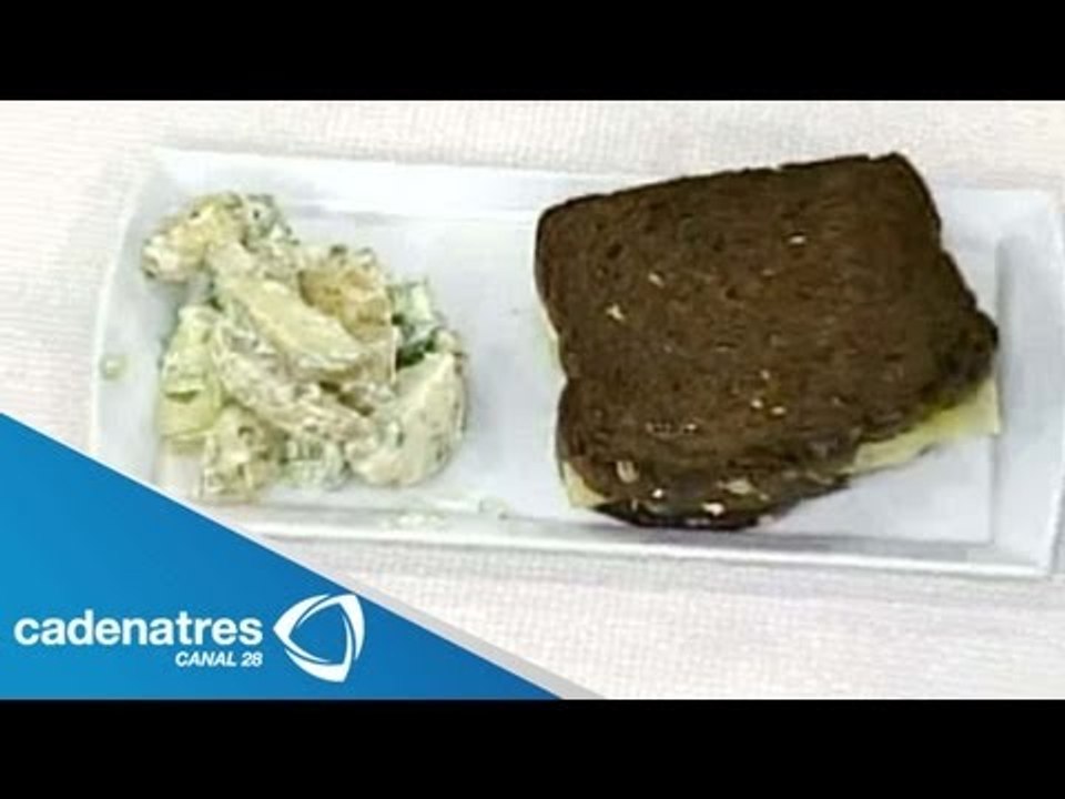 Receta de sandwich reubens (pavo). Receta de sandwich / Receta fácil / Receta económica