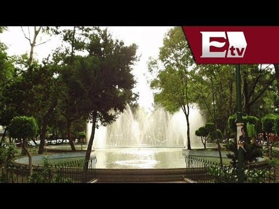 Entregan 1º etapa de reconstrucción en Plaza Luis Cabrera, Col Roma / Comunidad con Óscar Cedillo