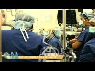 Realizan doble trasplante de brazos