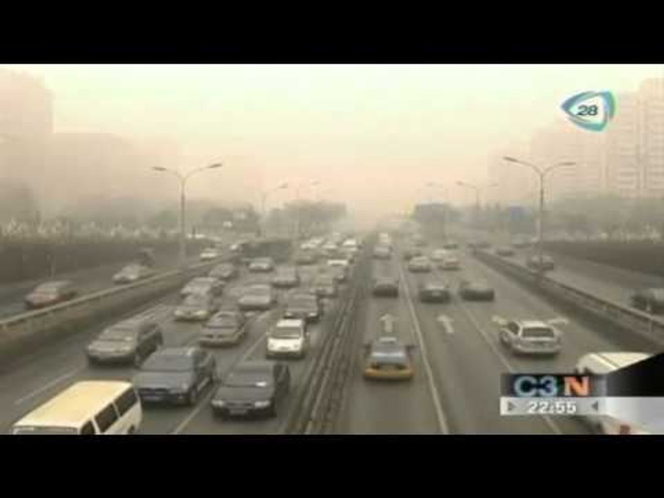 Alerta máxima por contaminación en Beijing
