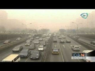 Alerta máxima por contaminación en Beijing