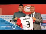 PSV Eindhoven presenta al mexicano Héctor Moreno