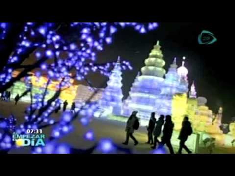 Edificios de hielo en china