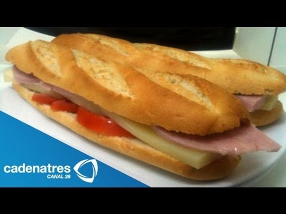 Bocata de jamón y queso