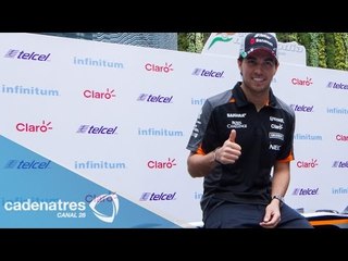F1: “Checo” Pérez desea un podio en el GP de México