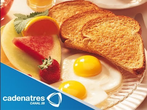 Desayuno para niños en vacaciones