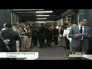 Trabajadores de Pemex regresan a laborar