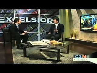 Alejandro Tello en la silla de Excélsior