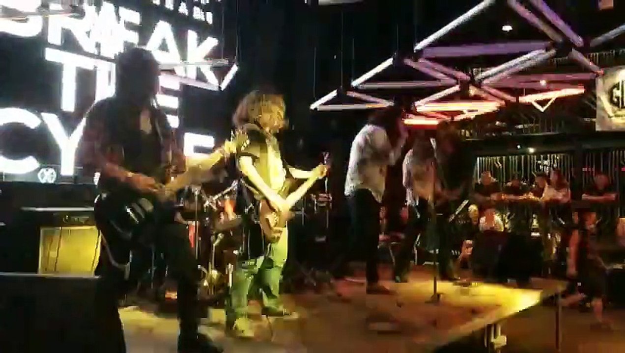 Break the Cycle, Mongolian heavy metal band at "The Fallen City" album release concert of Growl of Clown Happy Sunday!