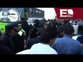 Maestros y anarquistas se enfrentan contra policías en Toluca/ Comunidad Yazmin Jalil