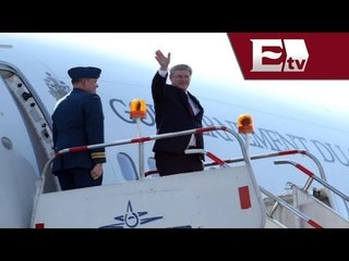 Primer Ministro de Canadá llega a México; tendrá encuentro bilateral con Peña Nieto