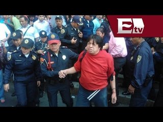 Detienen a 40 vagoneros en Metro San Antonio Abad  / Ricardo Salas y Gwendolyne Flores