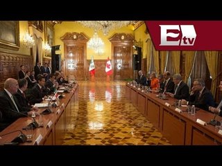 Peña Nieto y Harper firman cuatro acuerdos bilaterales  / Andrea Newman