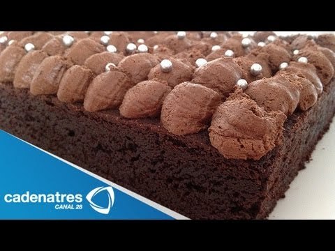 Receta para preparar brownies. Receta de brownies / Receta de postres / Postres fáciles
