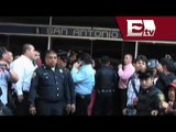 Liberan a vagoneros detenidos en operativo en el Metro San Antonio Abad/ Yazmin Jalil