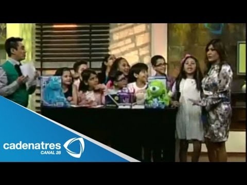 Test sobre las películas de Disney / Niños invitados en el estudio de Nuestro Día