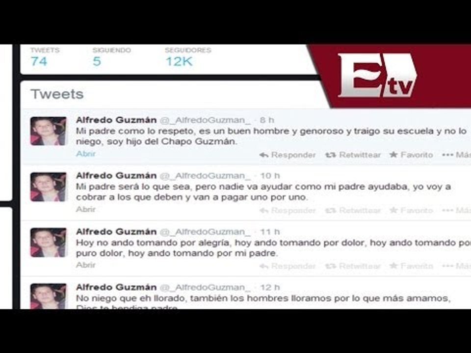 Chapo Guzmán: Hijos del capo amenazan con vengar su captura / El Chapo Guzmán 2014