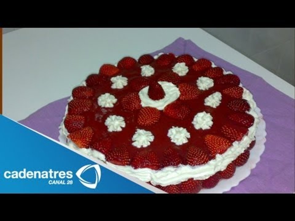 Postre de Fresas y Avena congelada / Receta de pasteles / Receta de postres