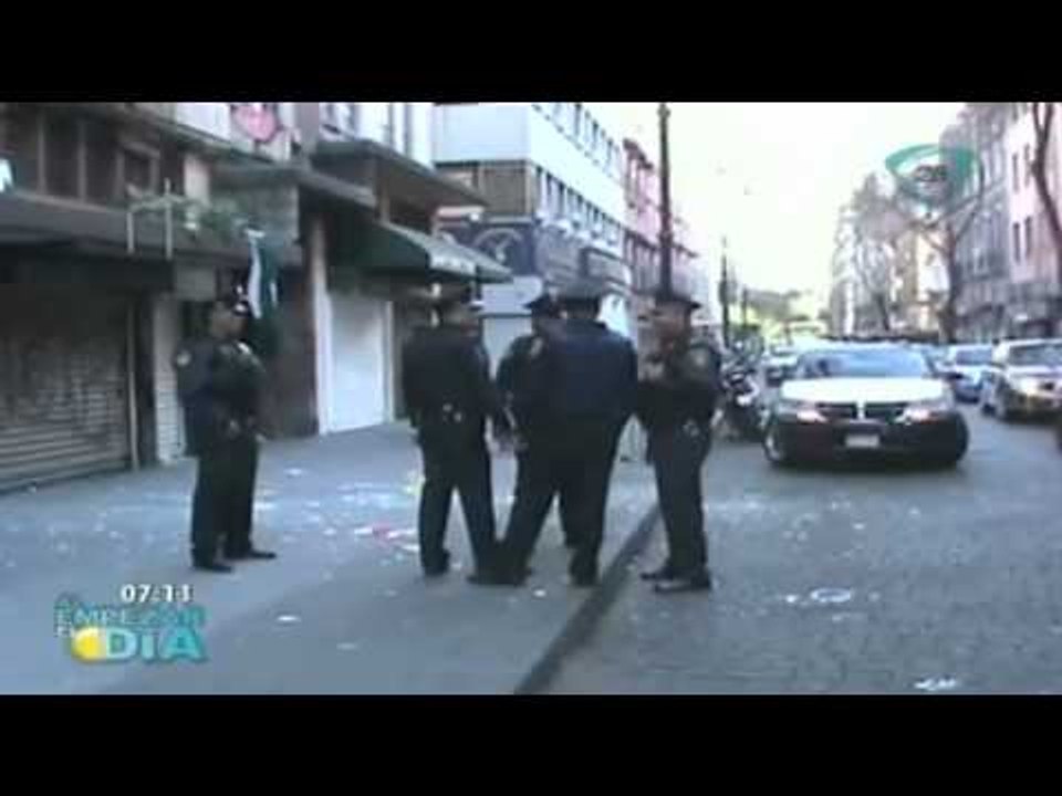 Asaltan centro joyero en  DF