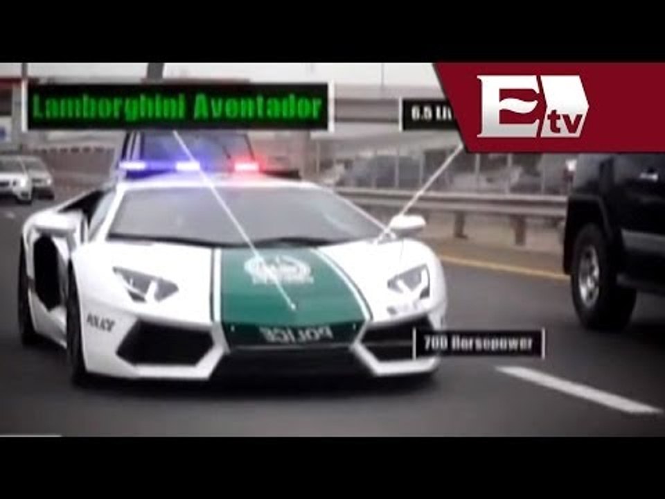 Policía de Dubai patrulla las calles en Lamborghinis y Ferraris/ Global Paola Barquet