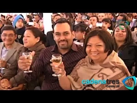 Contraen nupcias 412 parejas en boda colectiva en Iztacalco. Cadenatres Noticias