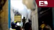 Reportan incendio en locales en Tepito a causa de un ventilador / Paola Virrueta