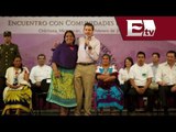 Peña Nieto realiza visita a Michoacán / Titulares con Vianey Esquinca