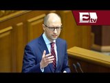 Parlamento ucraniano elige a Arseniy Yatsenyuk como primer nuevo ministro/ Global Paola Barquet