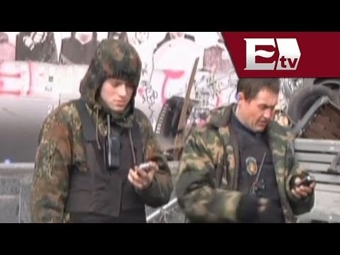 Ucrania desmantela a policías antidisturbios / Ricardo Salas y Gwendolyne Flores