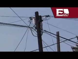 Robo de cable deja sin electricidad al Estado de México / Ricardo y Gwendolyne