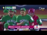 México eliminado del Clásico Mundial de Béisbol