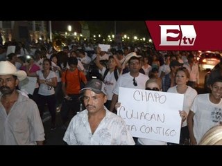 Sinaloa: Reaccionan en contra de marchas a favor de 'El Chapo' / Titulares con Atalo Mata