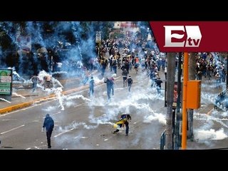Venezuela: persisten protestas y la Policía las reprime con gas lacrimógeno/ Paola Barquet