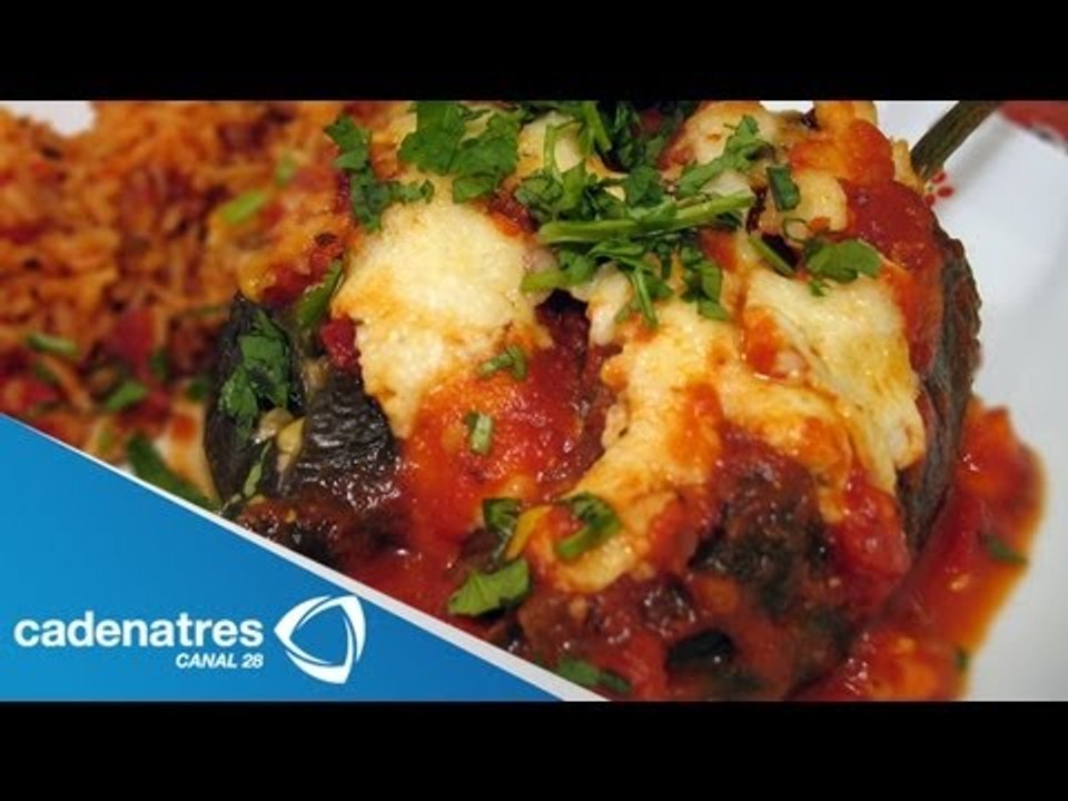 Receta de chiles rellenos de queso. Receta chiles rellenos / Cocina para hacer negocio