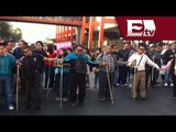 Vagoneros marchan al Zócalo Capitalino/ Titulares con Vianey Esquinca