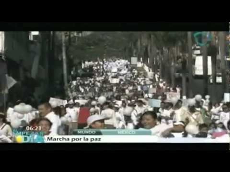Marcha por la Paz en Cuernavaca, Morelos