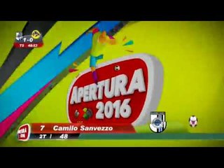 Con gol de Camilo Sanvezzo, Gallos se pone al frente 1-0