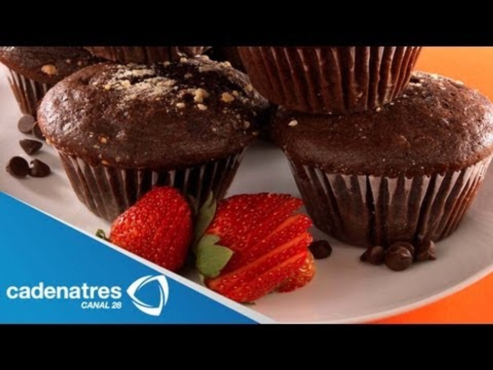 Receta para preparar muffins de microondas. Receta de muffins / Receta de postres