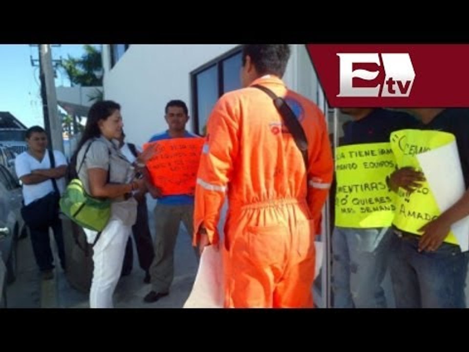 Pago de sueldos atrasado para algunos trabajadores de Oceanografía/Titulares con Vianey Esquinca