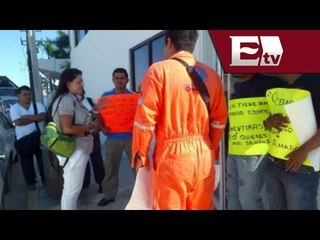 Pago de sueldos atrasado para algunos trabajadores de Oceanografía/Titulares con Vianey Esquinca