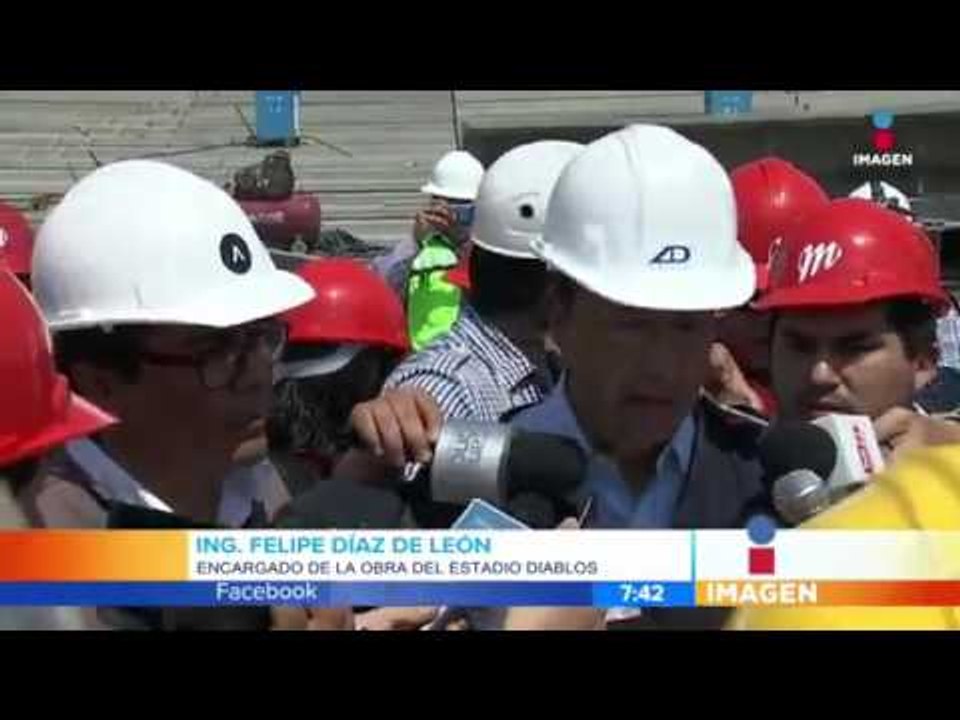 La nueva casa de los Diablos Rojos en construcción