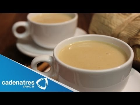 Receta de atole de cajeta. Receta de atole / Bebidas / Cocinando con el chef Jorge Álvarez
