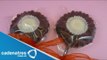 Receta de paletas de chocolate con frutos secos. Cocinando con el chef  Xano Sanguer