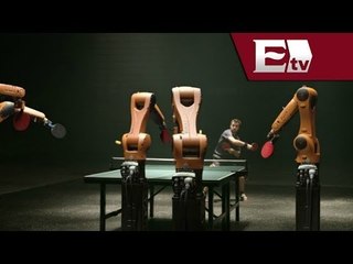 Hombre contra robot en un partido de ping pong / Infiltrados