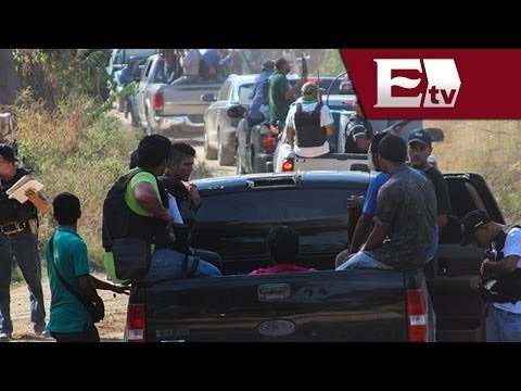 Autodefensas trasladados a penal federal por delincuencia organizada y portación de armas de fuego