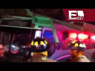 Choque de Trolebús deja 29 lesionados en Eje Central / Paola Virrueta