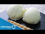 Receta para preparar helado de amaretto. Receta de helado / Postres