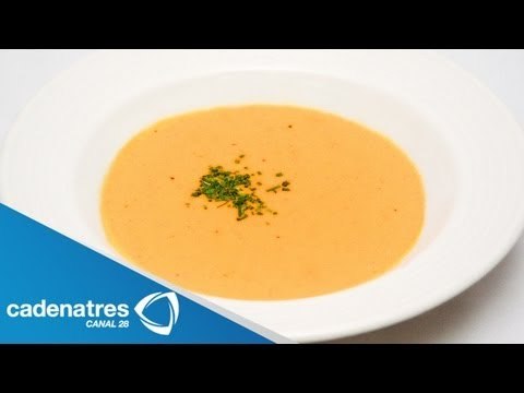 Bisque con elotes y cangrejo / Receta de Bisque con elote / Pan de elote